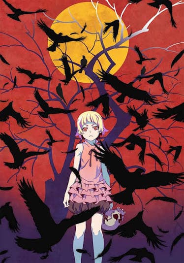 Kizumonogatari: Temir qon posteri
